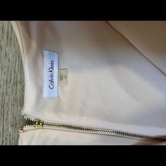 Light Pink Calvin Klein Sheath Dress - Picture 2 of 5